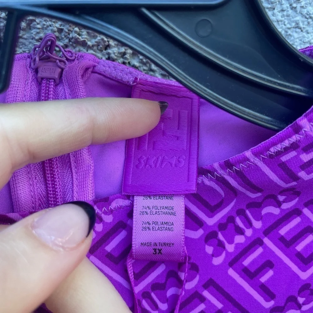 FENDI x SKIMS Sleeveless Mid Thigh Bodysuit in Colorado New with Tags! - Picture 9 of 13